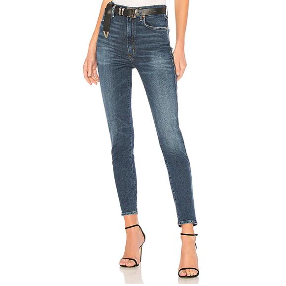 AGOLDE Roxanne Super High Wish Skinny Jean Size 27 - Picture 1 of 4